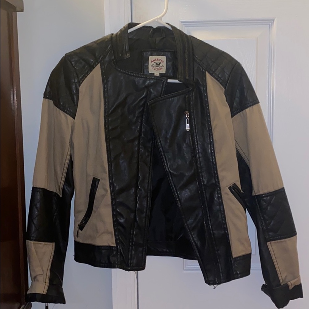 Leather jacket